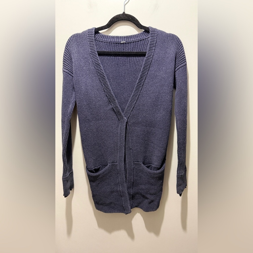Lululemon "We Like to Cardi" - Heathered Naval Blue / Naval Blue - Picture 4 of 6